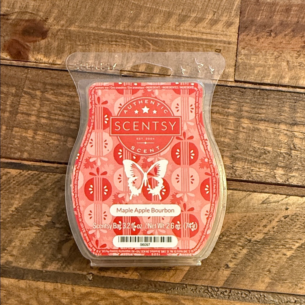 Scentsy Maple Apple Bourbon Wax Bar